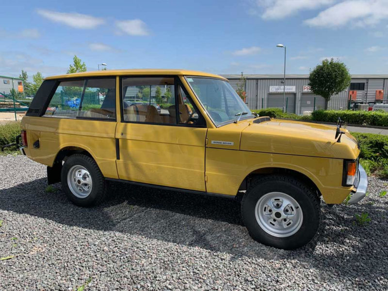 1975 Bahama Gold Range Rover 2Dr - Range Rover Classic restoration